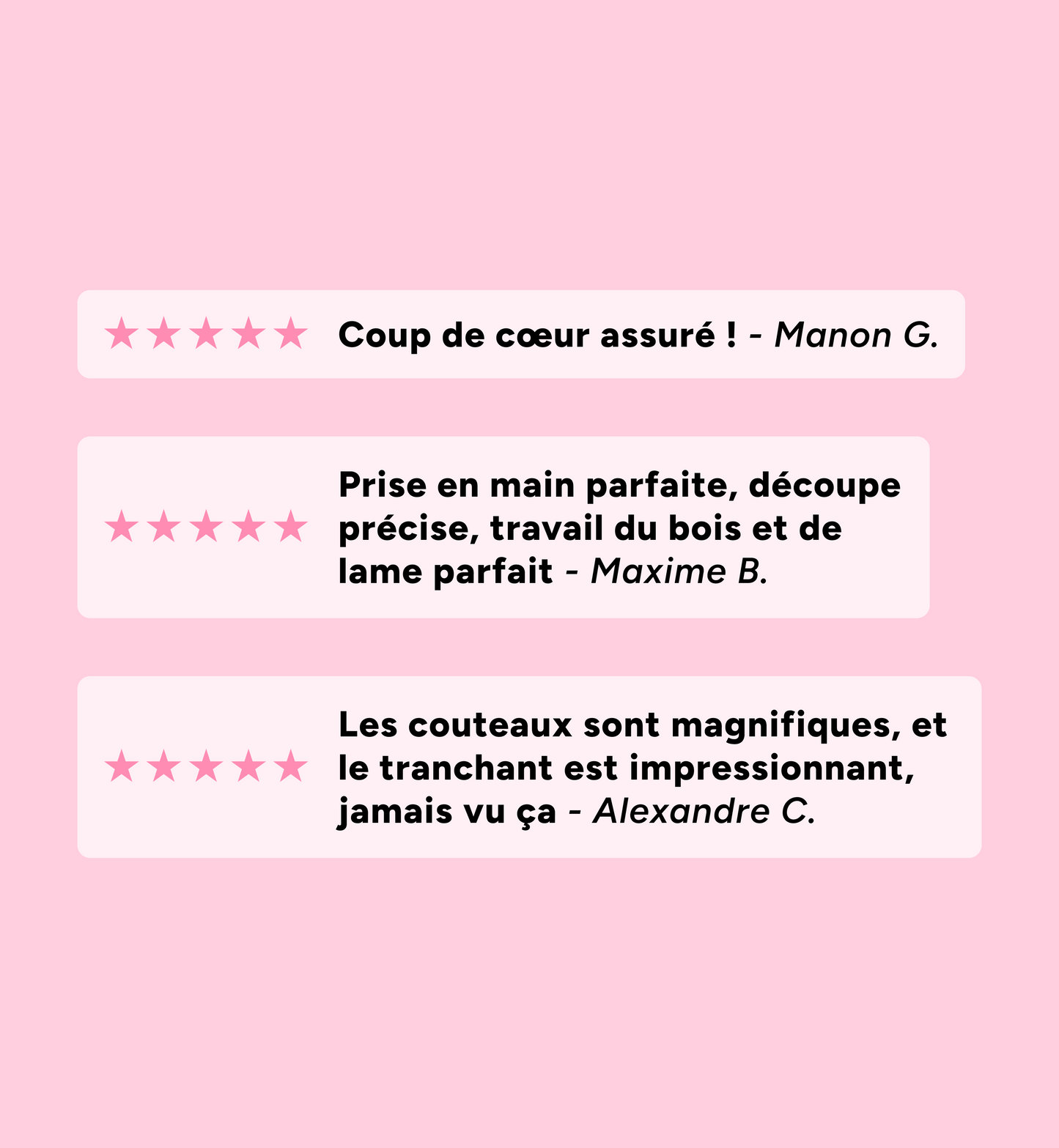 user reviews excellent parfait