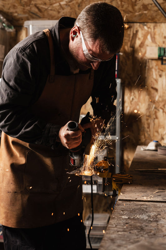 atelier fabrication d'un couteau de table