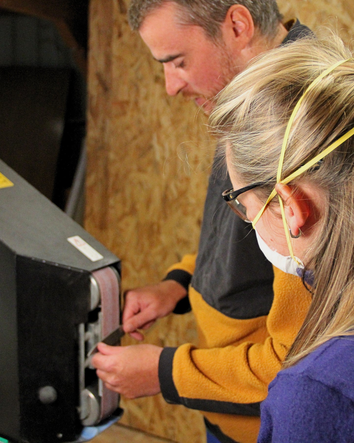 atelier fabrication d'un couteau de table