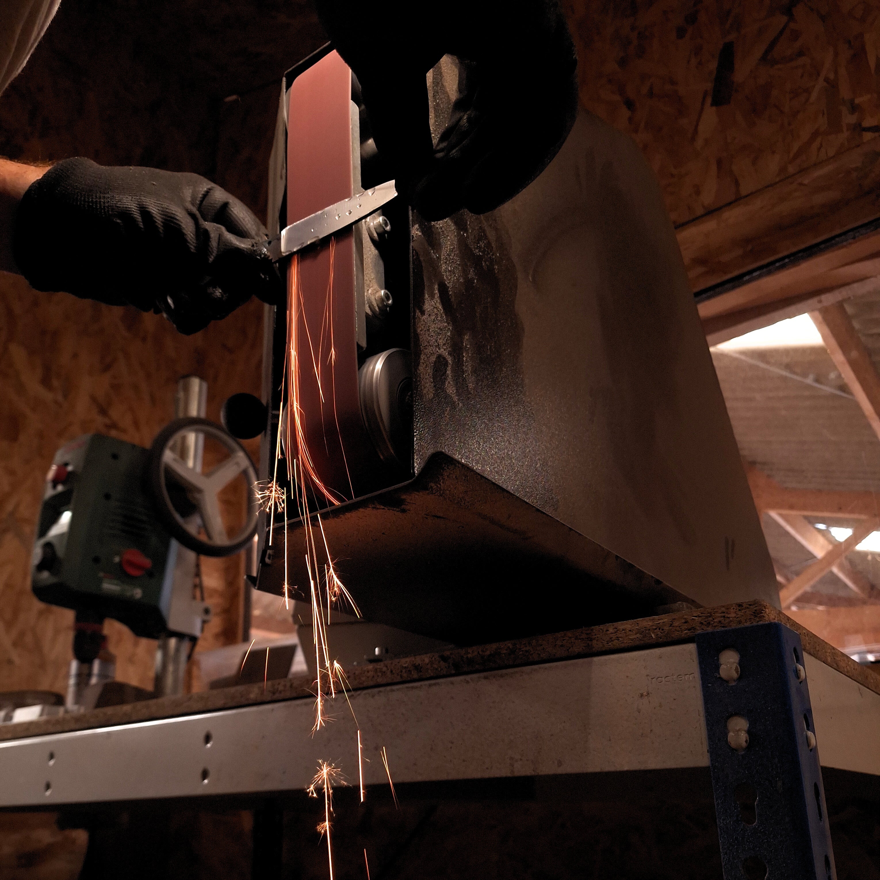 fabrication couteau fait main bretagne atelier