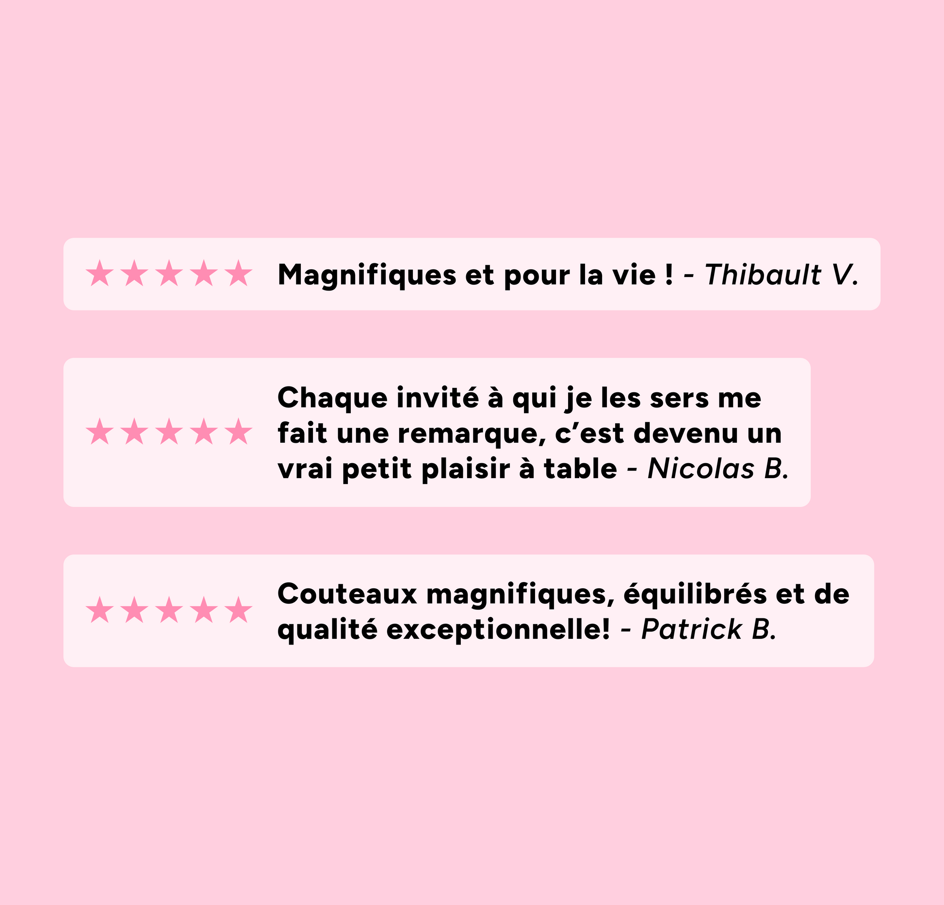 user reviews